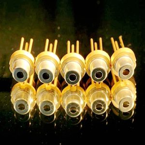 Blu-ray Laser Diode 50mW output 440nm 450nm Wavelength Module # PLT4NSB (image for) Blu-ray Laser Diode 50mW output 440nm 450nm Wavelength Module # PLT4NSB